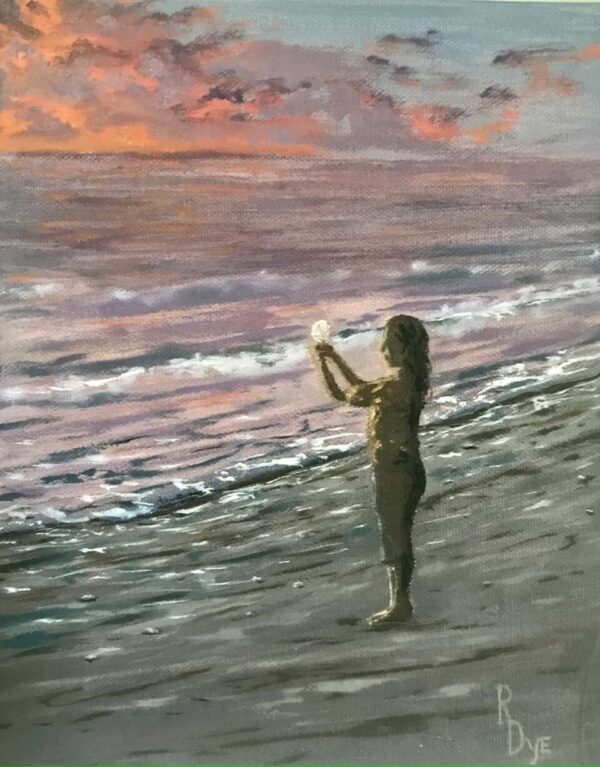 Ocean's Treasure oil on canvas