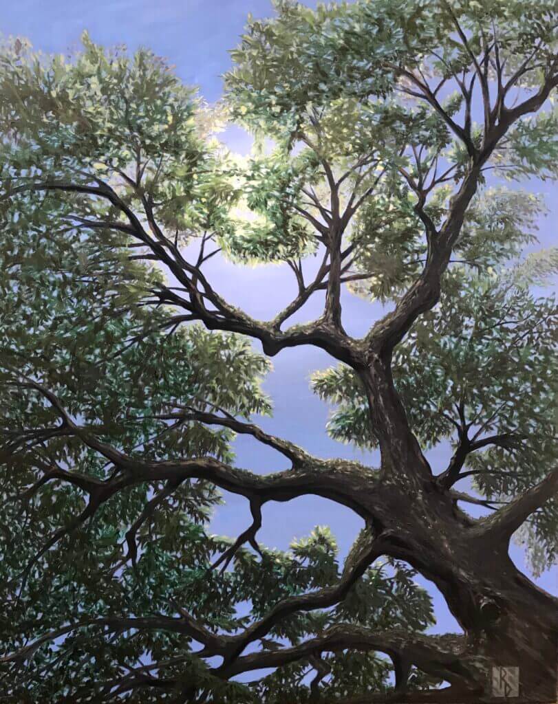 Original artwork by Rich Dye: Under the Ancient Oak